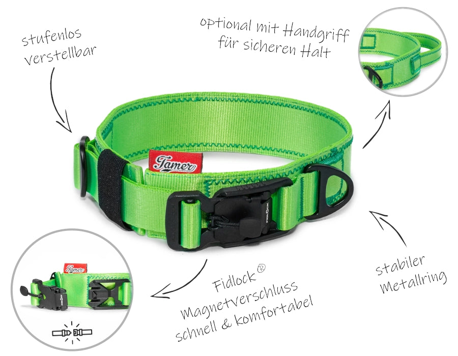 Halsband mit Fidlock® Magnetverschluss