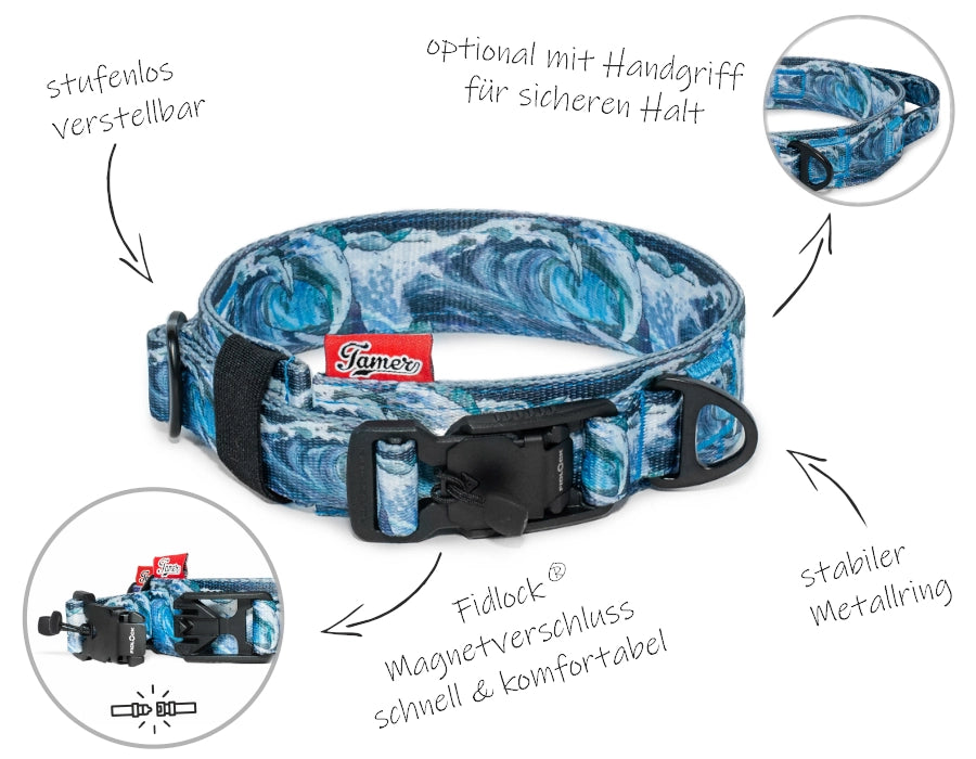 Halsband mit Fidlock® Magnetverschluss