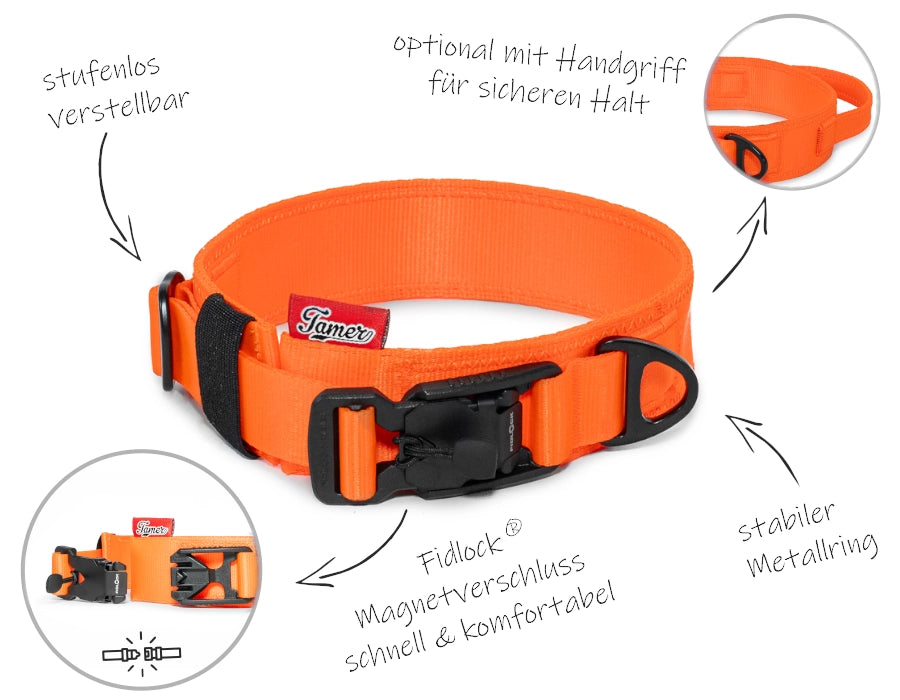 Halsband mit Fidlock® Magnetverschluss