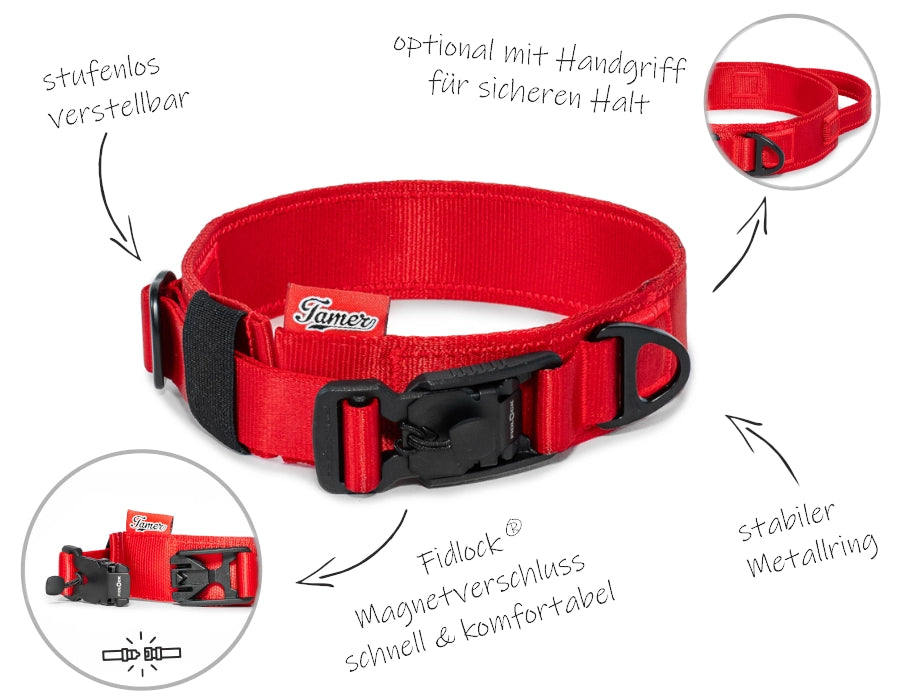 Halsband mit Fidlock® Magnetverschluss