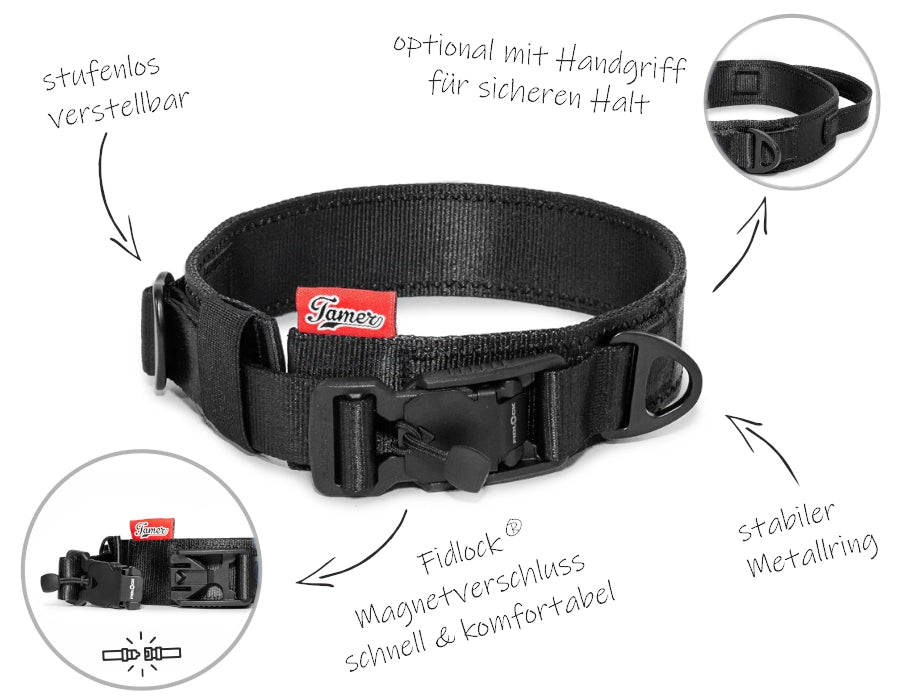 Halsband mit Fidlock® Magnetverschluss